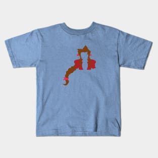 Minimalist Aeris, Final Fantasy 7 Kids T-Shirt